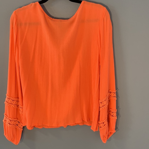 Orange Derek heart top - Picture 5 of 8